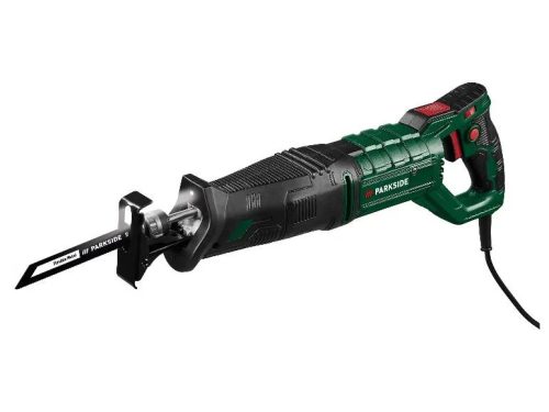 ParkSide PFS 850 C3 Elektromos kardfűrész, orrfűrész, szablyafűrész fémhez és fához, 850 W
