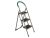 ParkSide létra 3 lépcsőfokos 150kg teherbírás 40 x 74 x 112 cm 
