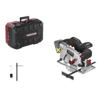   Parkside Performance PHKSAP 12 B2 SOLO akkus kézi körfűrész, 140 mm fűrészlappal, kofferben, 12V / X12V (akku és töltő nélkül)