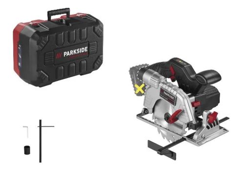 Parkside Performance PHKSAP 12 B2 SOLO akkus kézi körfűrész, 140 mm fűrészlappal, kofferben, 12V / X12V (akku és töltő nélkül)