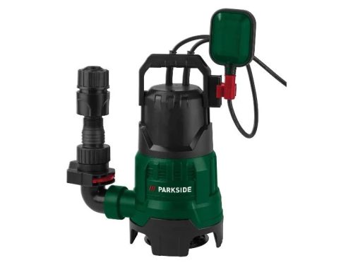 Parkside PETPS 400 A1  kerti szivattyú, tisztavíz szivattyú, búvárszivattyú úszókapcsolóval 400W