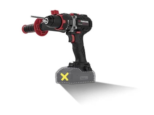 ParkSide PSBSAP 20-Li D4 SOLO X20 Performance Brushless Akkus ütvefúró kofferben, 64 Nm, 20 V / 2 Ah (akkumulátor és töltő nélkül)