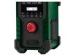 ParkSide PBR F10 A1 SOLO 12V / 20V  akkus építkezési rádió, akkumulátoros hordozható Bluetooth hangszóró AUX / FM rádió 