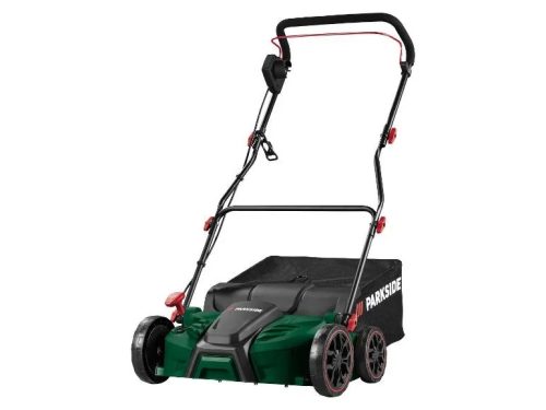 PARKSIDE PELV 1800 C3 Elektromos talajlazító/gyepszellőztető , fűlevegőztető, gyűjtőzsákkal, lazító és szellőztető hengerrel 1800W 