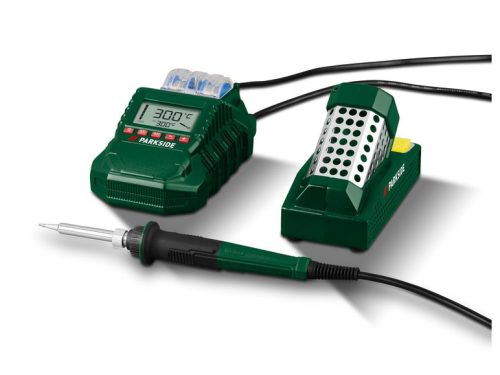 ParkSide PLSD 60 C3 Digitális forrasztópáka állomás LCD kijelzővel, 60 W