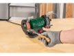 ParkSide PDFW 120 B3 elektromos  duplacsiszoló, csiszológép , csiszoló és polírozó koronggal, flexibilis köszörű szárral 120 W