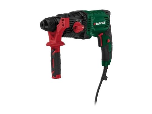 ParkSide PBH 800 B1 SDS Plus elektromos ütvefúró / vésőkalapács gyorsbefogó fúrótokmánnyal, 800 W