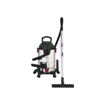   ParkSide PWD 25 C4 INOX száraz-nedves porzsák nélküli porszívó, 25 literes, 1400W