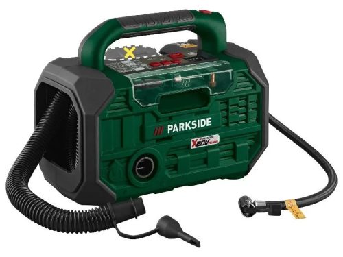 ParkSide PKA 20-Li C3 SOLO  kompresszor és légszivattyú + LED lámpa, 20 V (akku és töltő nélkül)