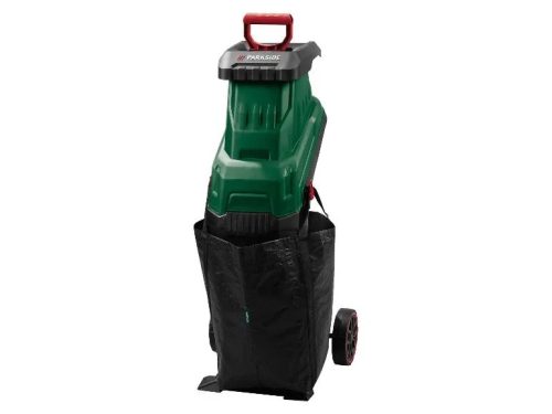 ParkSide PEMH 2400 B2 kerti ágaprító, növényaprító, száraprító , késes aprító 40 L gyűjtőzsákkal, 2400 W motorral