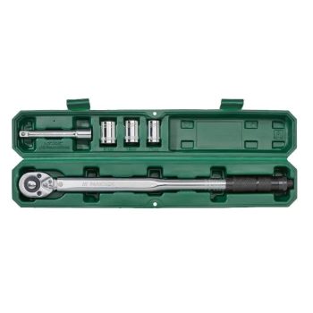  ParkSide nyomatékkulcs készlet, 40 - 210Nm 1/2" nyomaték kulcs + 3 dugókulcs (17 - 19 - 21 mm) kofferben