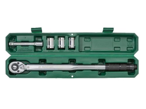 ParkSide nyomatékkulcs készlet, 40 - 210Nm 1/2" nyomaték kulcs + 3 dugókulcs (17 - 19 - 21 mm) kofferben