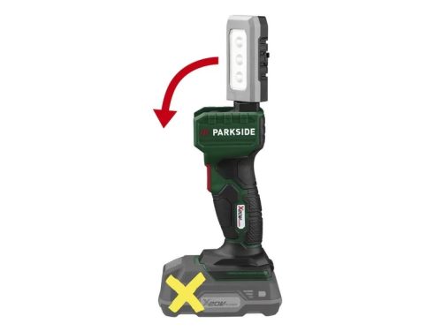 ParkSide PLHLA 20Li C1 akkus LED kézilámpa,munkalámpa akku és töltő nélkül 