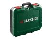 ParkSide PKGA 20 LI D2  Cordless Multi-Tool X20V akkus 3 az 1-ben multifunkciós szerszámgép (fúró, fűrész, csiszoló), kombinált készülék akkumulátorral és tötővel