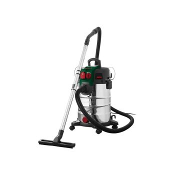   ParkSide PWD 30 C1 INOX rozsdamentes száraz - nedves porszívó (porzsák nélküli ) 30 literes, 1500 W